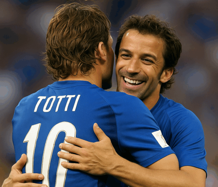 Francesco Totti e Alessandro Del Piero - Totti e Del Piero