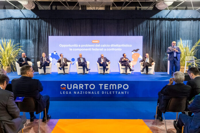 Quarto Tempo - Ferrara - Seconda Edizione - Primo Panel - Opportunità e problemi del calcio dilettantistico le componenti federali a confronto