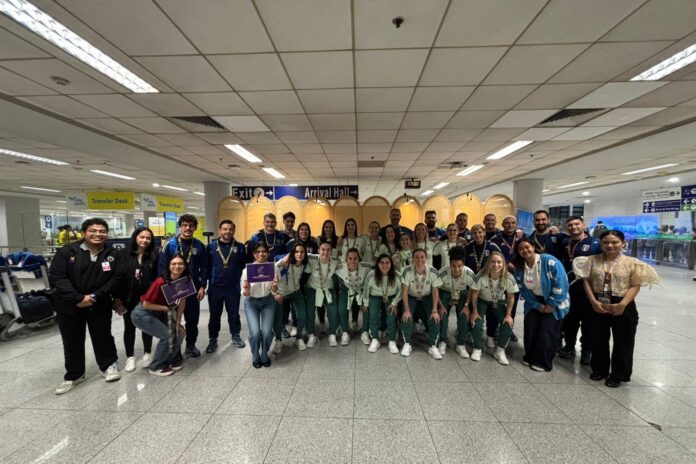 Mondiale di futsal femminile - Mondiale femminile di futsal - L'arrivo a Manila