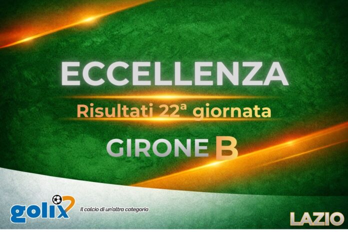 Eccellenza laziale - Giornata 22 - Girone B