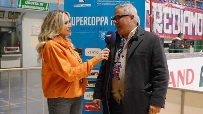 Enrico Musumeci - Supercoppa di Futsal - Presidente Meta Catania Futsal